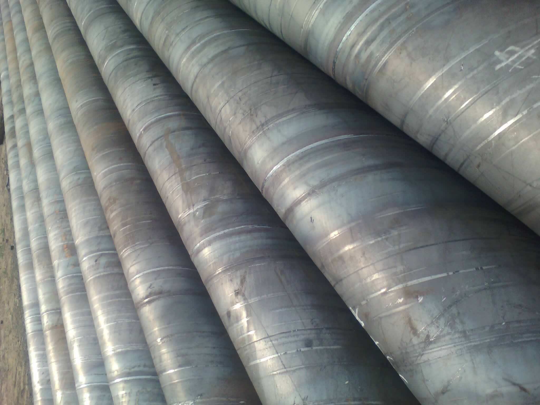Q235 SS400 Hot Rolled Spiral Steel Pipe